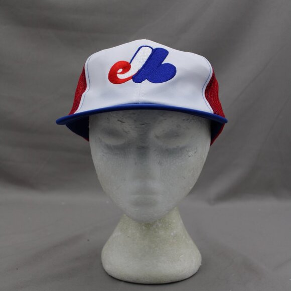 Montreal Expos Hat - Classic Tri Colour by Sports Specialties - Adult Snapback - Picture 3 of 8